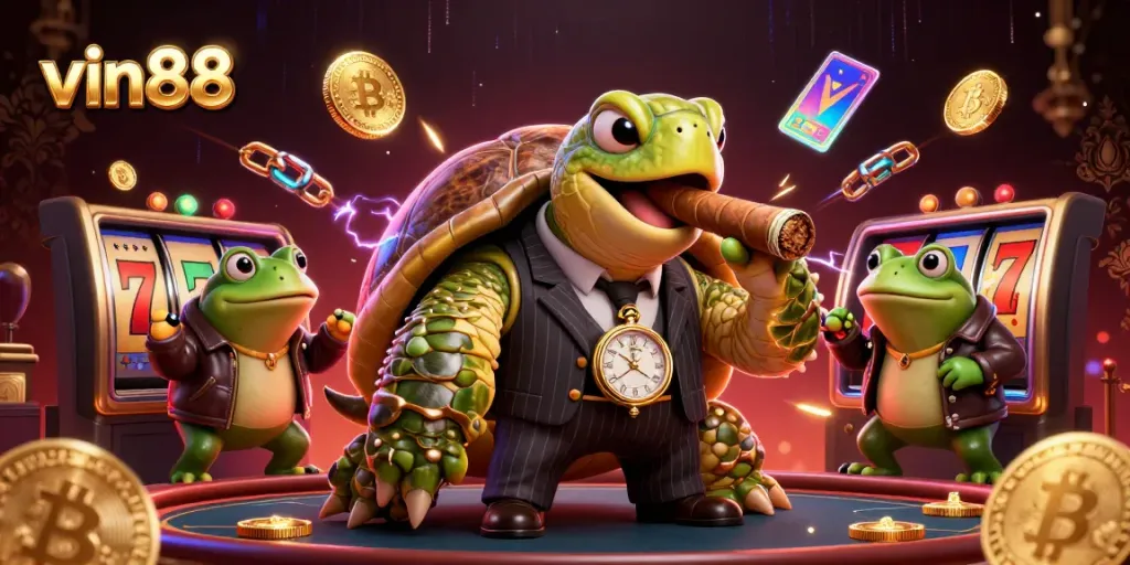 Engage with exciting games at vin88, featuring stunning characters and vibrant casino elements.